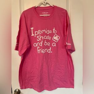 Girl guides sparks tee shirt 2xl